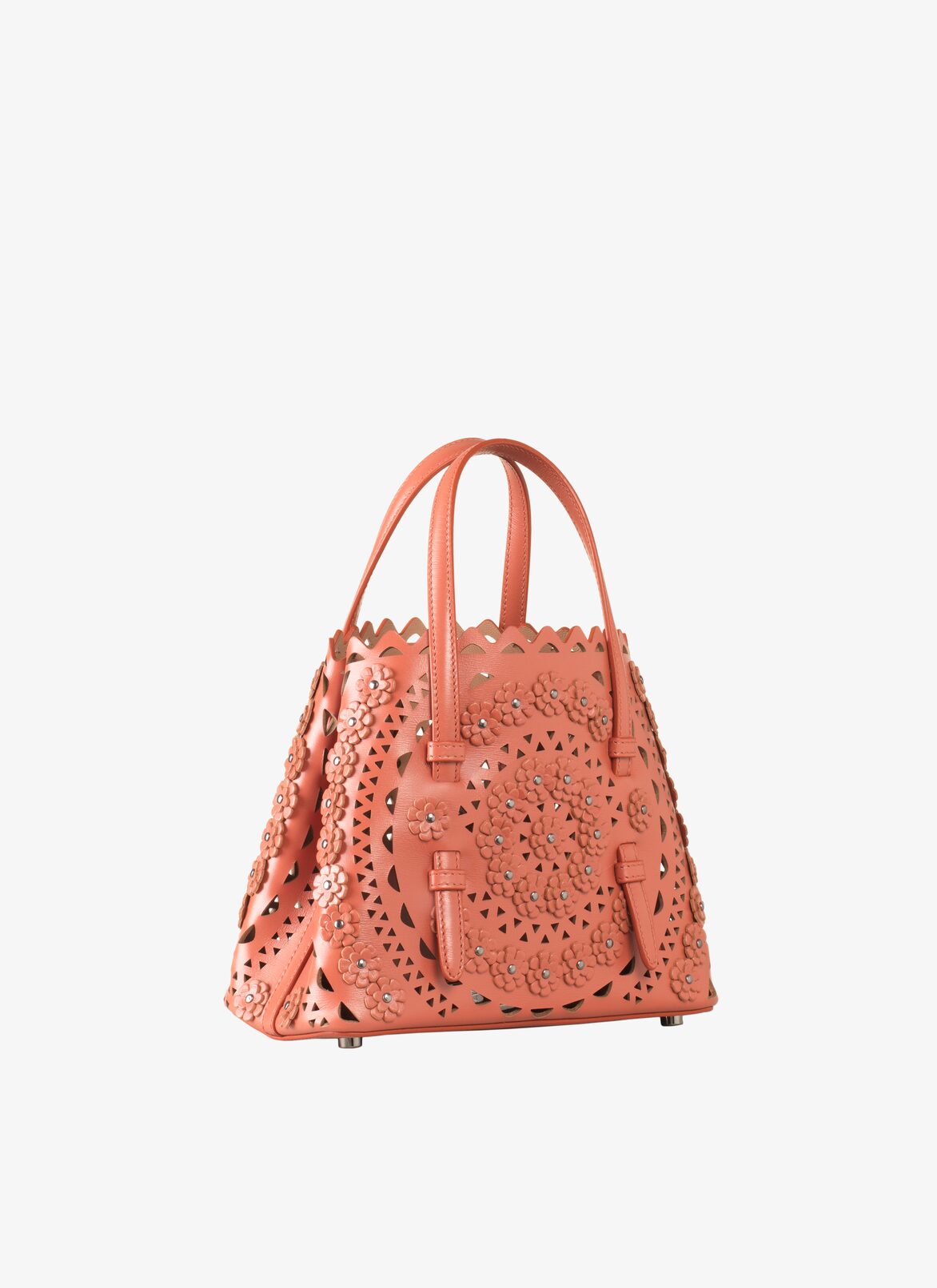 Mina 20 Tote Bag ALAÏA BEIGE MINA 20 TOTE BAG
